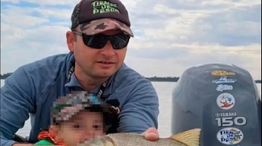 Conmoción: encontraron el cuerpo del guía de pesca que desapareció junto a su hijo en el río Paraná