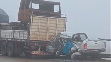 Fatalidad en ruta de Entre Ríos en medio de la densa niebla