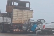 Fatalidad en ruta de Entre Ríos en medio de la densa niebla