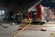 Incendio de una panadería en Crespo : importantes daños materiales