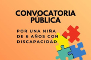 Convocan a familias entrerrianas para adoptar a una niña de seis años con discapacidad