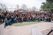 Vecinos y organizaciones se unen en una jornada de forestación comunitaria en Libertador San Martín
