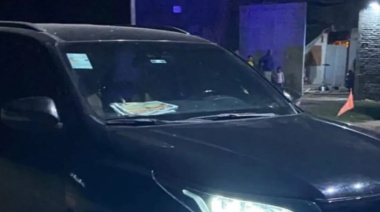 Un caballo suelto provocó un accidente en Diamante y terminó quebrado