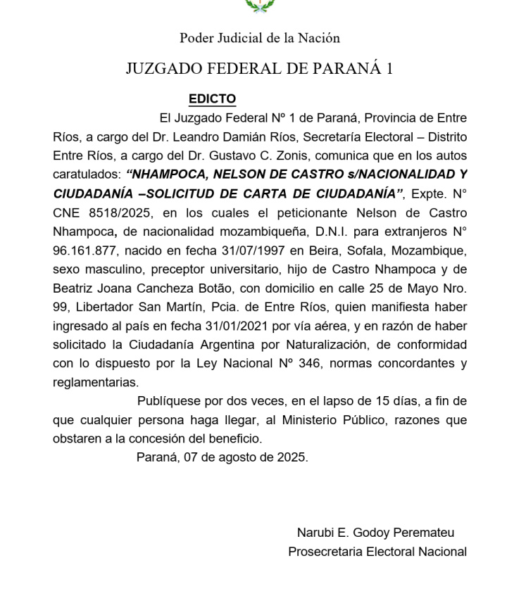 Edicto