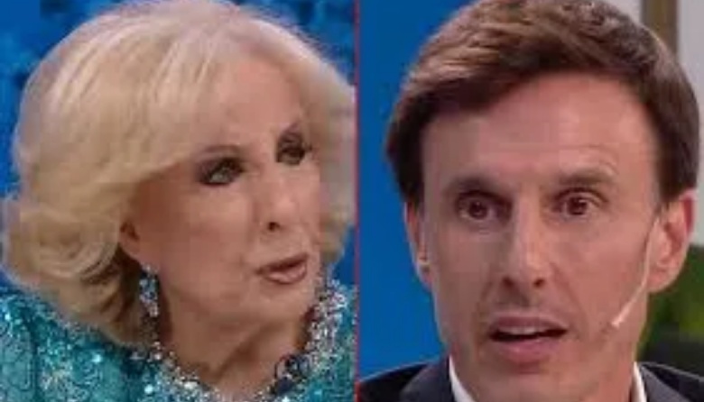 Tenso cruce entre Mirtha y García Moritán: “Importabas más como el marido de Pampita”