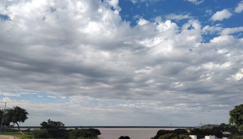 Las nubes y la humedad seguirán presentes el fin de semana en Entre Ríos