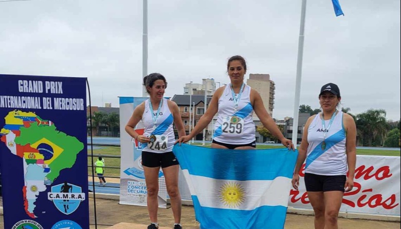 Gabriela Sánchez de Libertador San Martín brilló en el Gran Prix Internacional del Mercosur