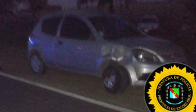 Accidente de tránsito en el acceso a Libertador San Martín: un motociclista resultó herido