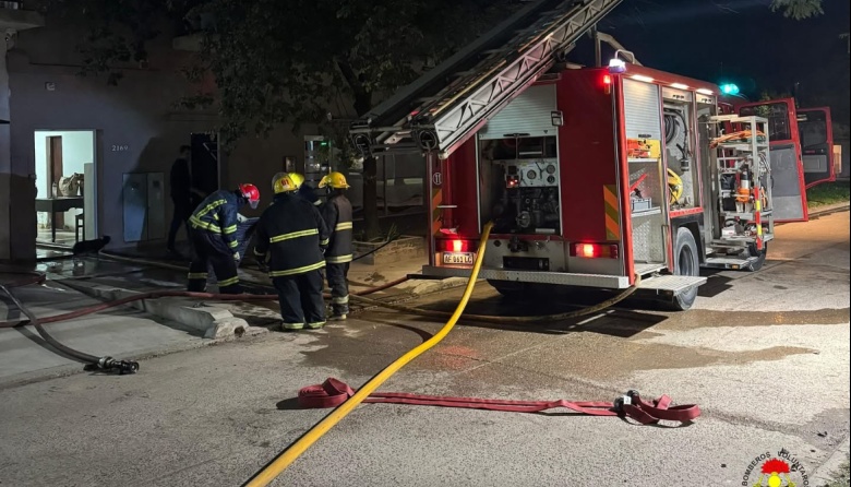 Incendio de una panadería en Crespo : importantes daños materiales