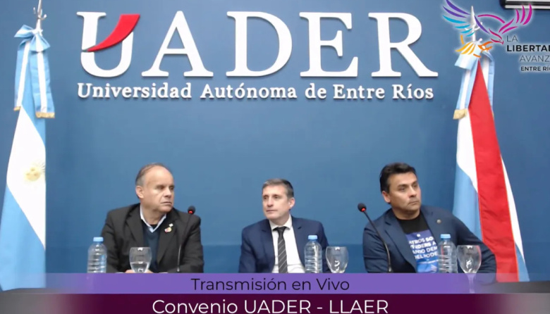 La UADER firmó un convenio con La Libertad Avanza para dar una cátedra de “pensamiento liberal”