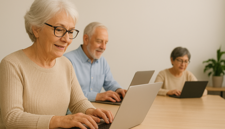 Talleres de Alfabetización Digital para Adultos Mayores en Libertador San Martín