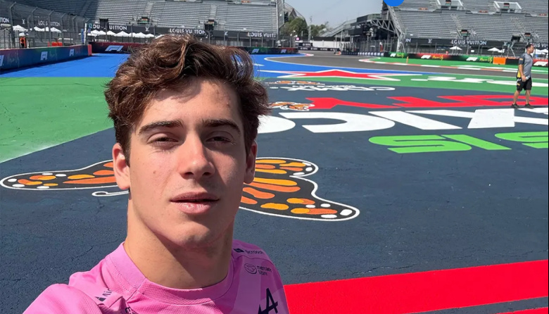 Colapinto inicia la actividad de la Fórmula 1 en México: horarios y cómo llega