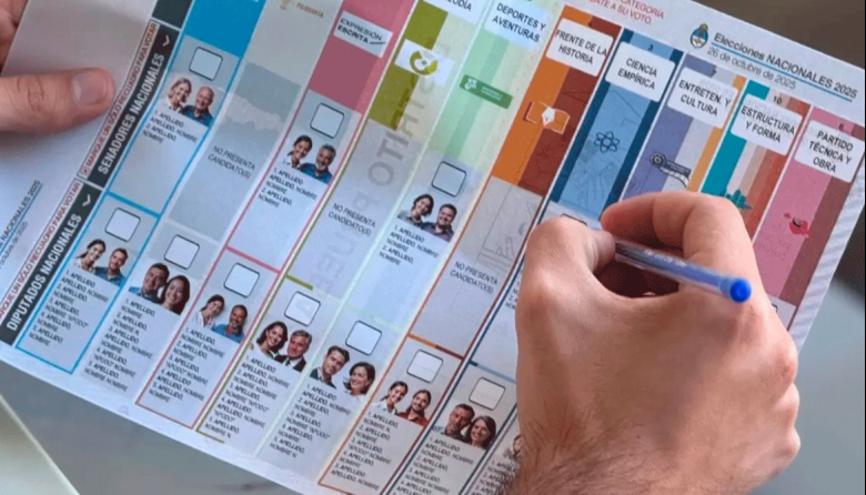 Voto con la Boleta Única de Papel: cuándo se considera en blanco, nulo e impugnado