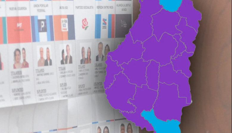 Entre Ríos violeta: La Libertad Avanza ganó en casi todos los departamentos y le sacó 18 puntos al peronismo