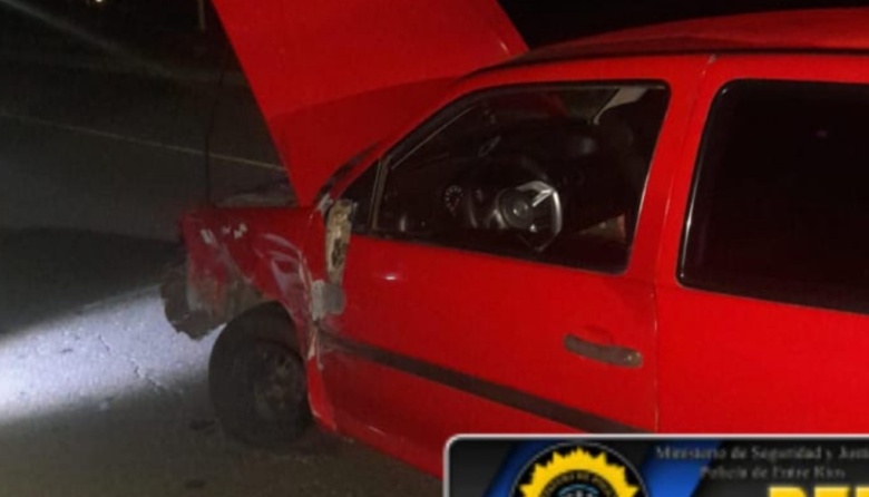 Siniestro vial en Ruta 11: un hombre resultó con lesiones leves