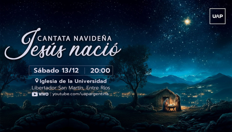 El sábado se realizará la Cantata Navideña “Jesús nació”