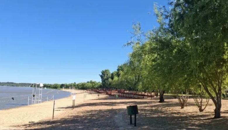 La provincia detalló los motivos de la restricción del uso del agua en el balneario de Valle María