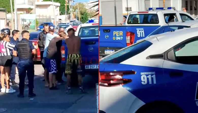 Persecución en Paraná terminó con cinco detenidos en transitada avenida