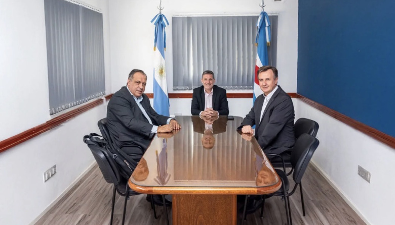 El Mag. Rizzo y el Mag. Marí se encontraron con autoridades de universidades entrerrianas y del gobierno provincial