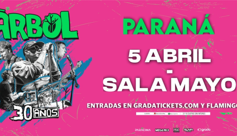 ÁRBOL EN PARANÁ - 30 AÑOS