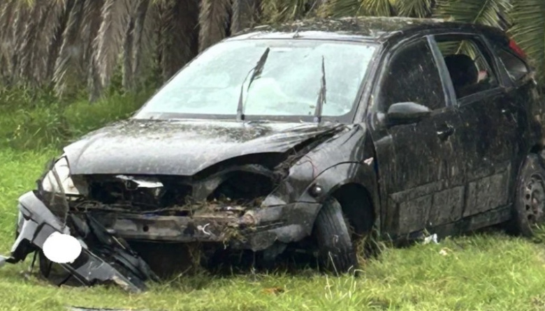 Jóvenes protagonizaron un despiste en la ex Ruta 131