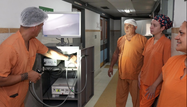 Salud invirtió más de 35 millones de pesos en una torre de laparoscopía para el Hospital San Roque de Paraná