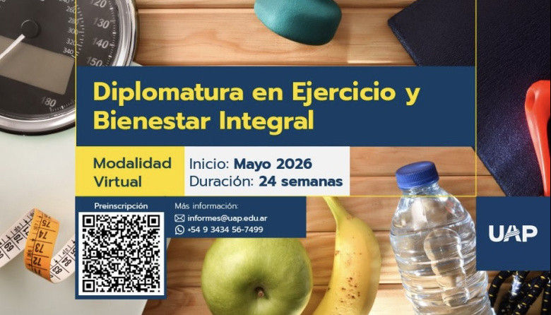 Abren inscripciones para la diplomatura en ejercicio y bienestar integral en la UAP