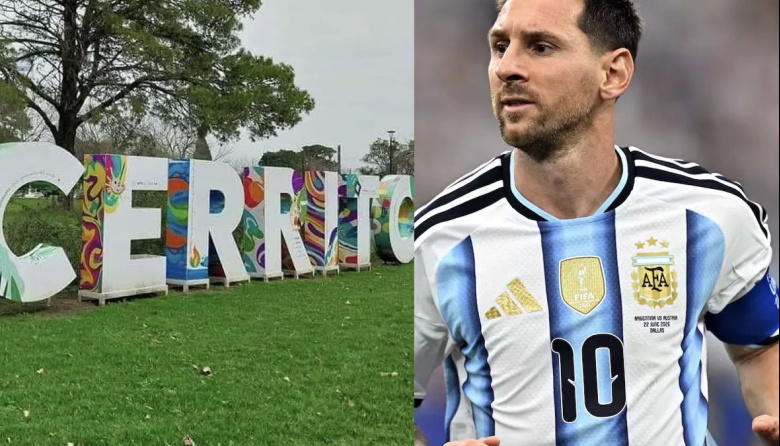Una avenida de Cerrito podría llamarse Messi: juntan firmas y el proyecto ya llegó al Concejo