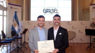 Músico de nuestra localidad participa de Declaración de Interés Cultural al espectáculo "Universo Gardel" en la Legislatura Porteña