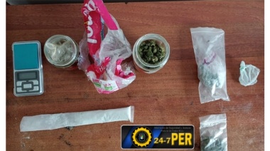 Allanamiento en Libertador San Martín: recuperan objetos robados e incautan estupefacientes
