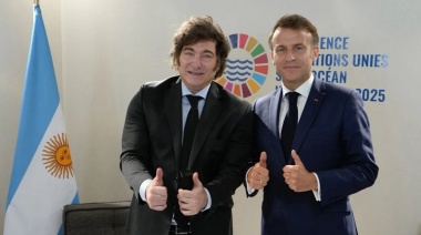 Macron recibió a Milei en Francia y le prometió inversiones en minería