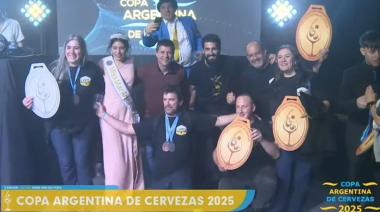 Cervecería Krapp ganó cuatro medallas de la Copa Argentina de Cervezas 2025