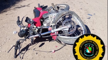 Siniestro vial con lesionado en Estación Puiggari