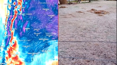 Alerta por frío extremo para diez departamentos de Entre Ríos tras el día más gélido en la provincia