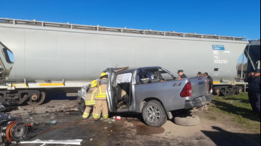 Fatalidad en Ruta 12 de Entre Ríos: tres muertos tras violento choque de una camioneta con un tren