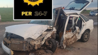 Choque Frontal en Ruta Provincial 11: Cinco Personas Resultaron Heridas