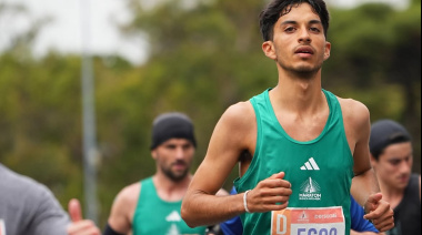 Atletas de Libertador San Martín participaron en la Maratón Internacional de Buenos Aires