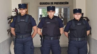 La Jefatura Departamental Diamante incorporó nuevas agentes de Policía
