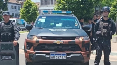 Jefatura Departamental Diamante incorporó una nueva unidad 0 km para reforzar la seguridad