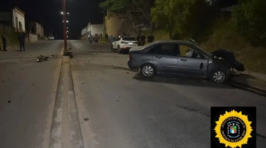 Diamante: accidente de tránsito con lesionados en acceso a la ciudad