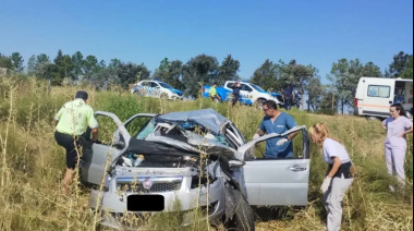 Se produjeron tres accidentes en menos de dos horas en la Autovía 14 al sur de Entre Ríos