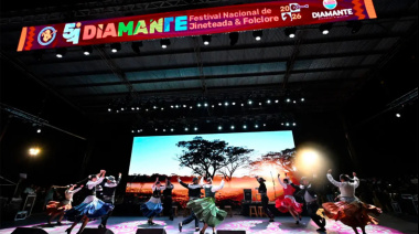 El Festival de Diamante llega a su última luna con música litoraleña y premiación de jinetes