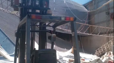 Grave accidente laboral en Viale: cuatro operarios de Crespo cayeron desde el techo de un galpón, uno está grave