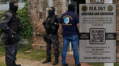 Con un QR, la Policía pide a los vecinos que se animen a denunciar al narco de su barrio