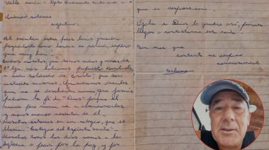 Excombatiente busca a alumna que le envió una carta a Malvinas: “Quiero agradecerle en persona”