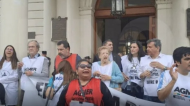 Docentes entrerrianos adhieren al paro nacional contra la reforma laboral