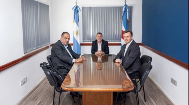 El Mag. Rizzo y el Mag. Marí se encontraron con autoridades de universidades entrerrianas y del gobierno provincial