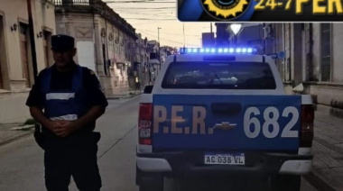 Operativos policiales y allanamiento con detención en Diamante