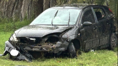 Jóvenes protagonizaron un despiste en la ex Ruta 131