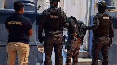 Diamante: cinco allanamientos por narcomenudeo y un detenido